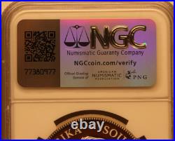 1oz Silver Krugerrand Proof NGC PF70 First Day of Issue. 999 Silver S1KR 2024