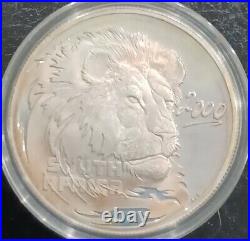 2000 South Africa Silver Proof Wildlife Set The Lion-Predator of Africa