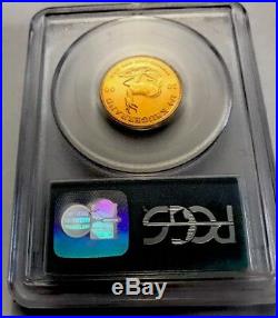 2000 WTC 911 Ground Zero Krugerrand 1/4 Oz Gold Coin South Africa GEM UNC PCGS