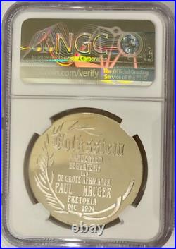2004 South Africa Silver 34 gm Paul Kruger Medal NGC PF-69 UCAM