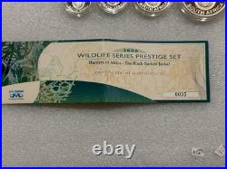 2006 SOUTH AFRICA 4 Coin Silver Proof Set Black-Backed Jackal 3.75 oz. 925 Fine
