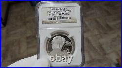 2006 South Africa John Maxwell Coetzee NGC 69 Silver 1 rand african 1300 mintage