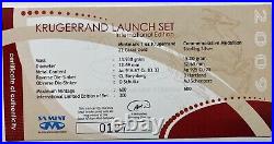 2009 South Africa Gold Krugerrand & Silver Medallion Launch Set NGC Gem PF