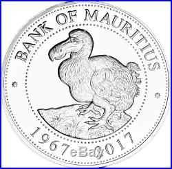 200 rupees 2017 silver 925 PROOF 50 th anniversary of Bank of Mauritius