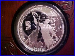 2011 South Africa Rugby World Championship Silver proof set