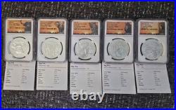 2014 2018 South Africa Big 5 Series PF70 Ultra Cameo High Relief