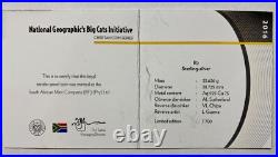 2016 South Africa 1 oz Silver 2 Rands Cheetah NGC PF-70 UCAM