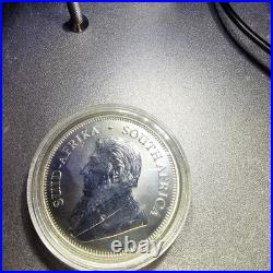 2017 1 oz. 999 FINE SILVER KRUGERRAND 50th ANNIVERSARY PRIVY UNCIRCULATED