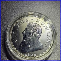 2017 1 oz. 999 FINE SILVER KRUGERRAND 50th ANNIVERSARY PRIVY UNCIRCULATED