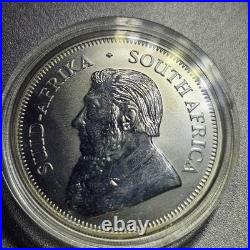 2017 1 oz. 999 FINE SILVER KRUGERRAND 50th ANNIVERSARY PRIVY UNCIRCULATED