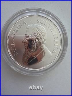 2017 1oz Silver Krugerrand Premium Unc Reverse Proof FIRST YEAR OF ISSUE 2017 1oz Silver Krugerrand Premium Unc Reverse Proof FIRST YEAR OF ISSUE