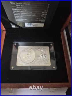 2017 50th Anniversary of the Krugerrand Reverse Proof Coin/Bar 3oz 999silver