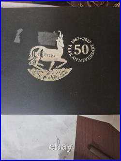 2017 50th Anniversary of the Krugerrand Reverse Proof Coin/Bar 3oz 999silver