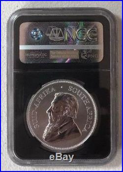 2017 Krugerrand Premium Unc FIRST DAY ISSUE Silver NGC SP70 50th Anniv