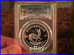 2017 Krugerrand Proof PCGS PF67DC -Cert# 37036228, 1st Keystone Coin in Series