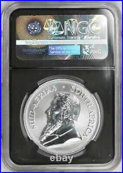 2017 NGC SP70 S. Africa $1 Rand, 1 Oz. SILVER, 50th Anniversary, First Releases
