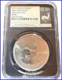 2017 NGC SP 70 S. Africa 50th Anniv. Krugerrand? Early Release