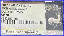2017 NGC SP 70 S. Africa 50th Anniv. Krugerrand? Early Release