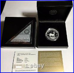 2017 PROOF South African 50th Privy 1st Ever 999 SILVER KRUGERRAND Only 15K