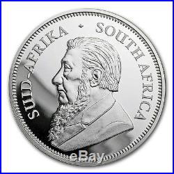 2017 PROOF South African 50th Privy 1st Ever 999 SILVER KRUGERRAND Only 15K RARE