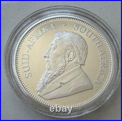 2017 PROOF South African 50th Privy SILVER KRUGERRAND Only 15K Minted