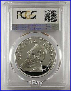 2017 Proof South African Silver Krugerrand PCGS PR69 50th Anniversary