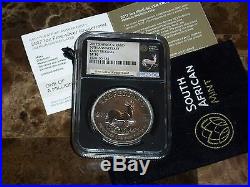 2017 SILVER KRUGERRAND NGC SP70 S Africa 1 Oz Silver -EARLY RELEASES