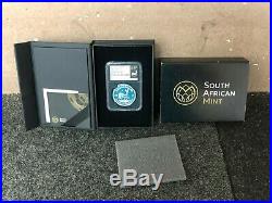 2017 SILVER PROOF KRUGERRAND PF70 FIRST RELEASE 50th ANNIVERSARY ULTRA CAMEO