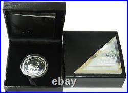 2017 SILVER SOUTH AFRICA PROOF KRUGERRAND 1 oz 50th ANNIVERSARY BOX COA