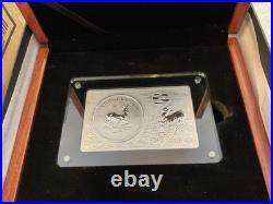 2017 SOUTH AFRICA KRUGERRAND 3 OZ 999 SILVER COIN & BAR 1 oz 2 oz (READ)