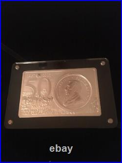 2017 SOUTH AFRICA KRUGERRAND 3 OZ 999 SILVER COIN & BAR 1 oz 2 oz (READ)