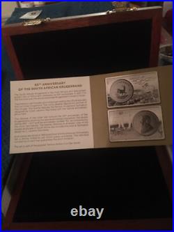 2017 SOUTH AFRICA KRUGERRAND 3 OZ 999 SILVER COIN & BAR 1 oz 2 oz (READ)