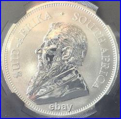 2017 SP69 1 Oz. 999 Silver 1 Rand S. Afican KRUGERRAND 50th Anniversary FDOI