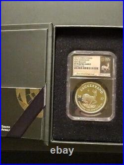 2017 S. Africa S1RAND 50th Anniv. First Releases PF70 Ultra Cameo. 999 silver