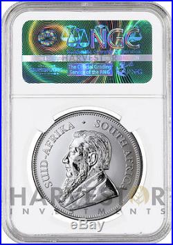 2017 Silver Krugerrand 50th Anniversary South Africa Krugerrand Ngc Sp70