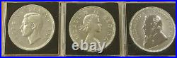 2017 Silver Krugerrand Anniv. & 1951-53 Five Schilling Springbok Set Coa #23 OGP