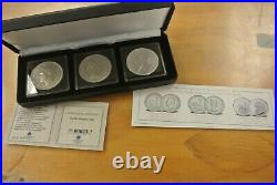 2017 Silver Krugerrand Anniv. & 1951-53 Five Schilling Springbok Set Coa #23 OGP