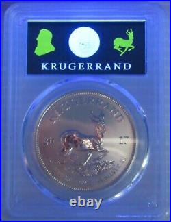 2017 Silver Krugerrand, PCGS SP69 With Special UV Label, 1 of 1,000