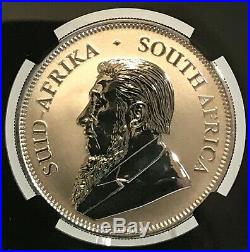 2017 Silver Krugerrand, South Africa Rand, NGC SP70, 50th Anni. Early Releases