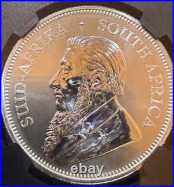 2017 Silver South Africa KRUGERRAND NGC SP69 signed by TUMI TSEHLO FDOP