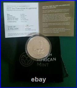 2017 South Africa $1Rand Silver 50th Anniversary GEM BU & 1948 5 Shilling Coin