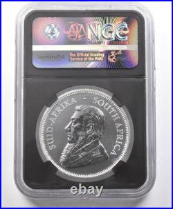 2017 South Africa 1 Krugerrand Silver FDOP Tsehlo SP69 NGC 4291