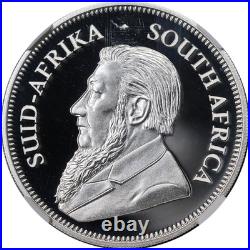 2017 South Africa 1 Ounce Silver Proof Krugerrand 50th Anniversary NGC Gem Pr