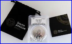 2017 South Africa 1 Rand 1oz Proof Silver Krugerrand Coin PCGS SP69 1 Of 1000