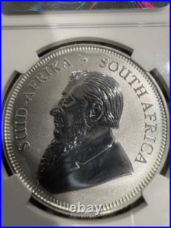 2017 South Africa 1 Rand 50th Anniversary Krugerrand 1oz. 999 Fine Silver 0476