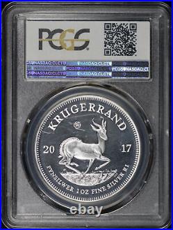2017 South Africa 1 Rand Silver 50th Anniversary Krugerrand PCGS PR-69 DCAM