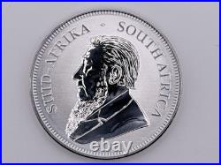 2017 South Africa 1 oz Silver Krugerrand Coin with Certificate of Authenticity