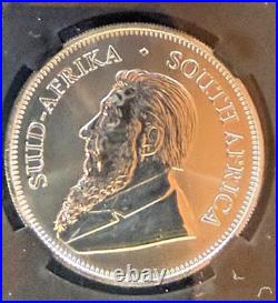 2017 South Africa 1 oz Silver Krugerrand First Release 50th anniversary edition
