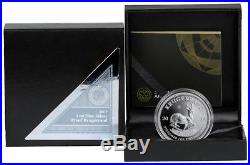 2017 South Africa 1 oz Silver Krugerrand Proof Mintage Only 15k with COA 14411&2