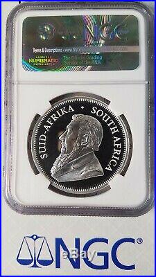 2017 South Africa 1oz Silver Krugerrand Proof NGC PF70 Ultra Cameo First Release